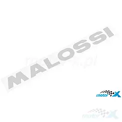 Naklejka Malossi 320mm, biała