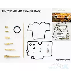 Zestaw naprawczy gaźnika Nachman Honda CRF 450X '07-'12 (PSYCHIC)(26-1473)