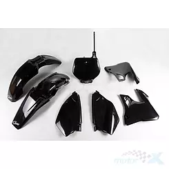 Zestaw osłon nadwozia czarny UFO Plast Yamaha YZ 125 / 250 96-99