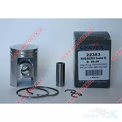 Tłok kompletny 39.00mm Vertex 22383