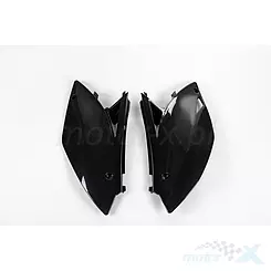Osłony tylne górne komplet czarny UFO Plast Kawasaki KXF 250 / 450 09-12