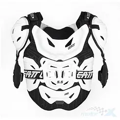 Osłona klatki piersiowej Leatt Chest Protector 5.5 Pro biały