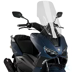 Szyba czołowa, transparentna, Puig 20713W V-Tech Line Touring, Keeway Vieste
