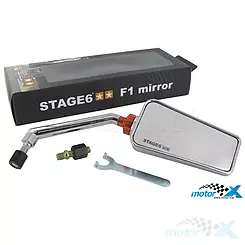 Lusterko Stage6 F1 Style M10, prawe, chrom