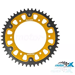 Zębatka tylna Supersprox Stealth 520, złota, 47z, Aprilia 350-650 / Beta 350 / BMW 650