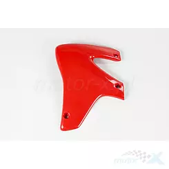 Osłona chłodnicy lewa czerwona UFO Plast Honda XR 650R