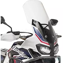 Szyba czołowa, transparentna, 60x35cm, Kappa, KD1144ST, Honda CRF 1000L AFRICA TWIN / CRF 1000L AFRICA TWIN ADVENTURE SPORTS