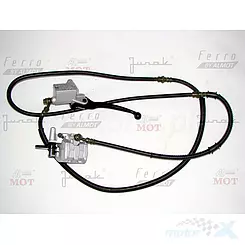 Hamulec kompletny tylny Barton Voyager / Benzer Quebec / Kenos Purga