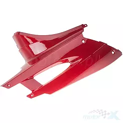 Osłona tylna dolna lewa czerwona Romet 717 stary model / Azel Samar