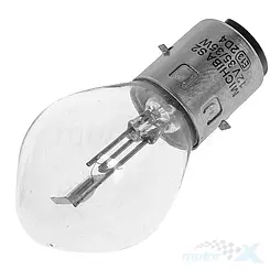 Żarówka przednia OEM BA20D 12V 35/35W, Aprilia / Derbi / Gilera / Piaggio / Vespa (E)
