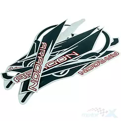 ZESTAW NAKLEJEK ARAGON  S-LINE-SREBNY