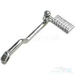 Dźwignia rozrusznika nożnego szeroka chrom 139QMB/QMA (GY6 50) 4T