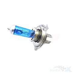Żarówka HS1 PX43T 12V 35/35W niebieska, homologacja, Junak