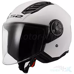 Kask otwarty LS2 OF616 Airflow II Solid Biały