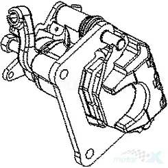 Zacisk hamulcowy tylny Kymco MXU 300