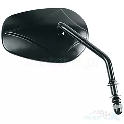 Lusterko prawe, gwint 5/16" prawy, czarne, Vicma E278D, Harley Davidson