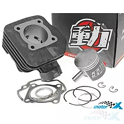 Cylinder Kit Naraku 47.00 70cc sworzeń 12mm, Peugeot stojący AC (bez głowicy)
