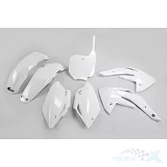 Zestaw osłon nadwozia biały UFO Plast Honda CRF 150R