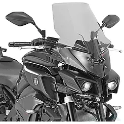 Szyba czołowa, przyciemniana, 53.5x42cm, Kappa, KD2129S, Yamaha MT-10