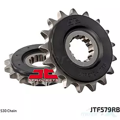 Zębatka przednia 428 16 zębów, RB - gumowa prowadnica łańcucha, JT Sprockets JTF558