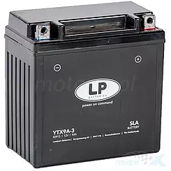 Akumulator bezobsługowy Landport YTX9A-3 (YB9L-A2/B) 12V 9Ah 135x75x138mm 120CCA
