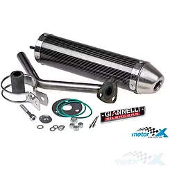 Końcówka wydechu Giannelli Enduro Carbon, Aprilia RX / SX 50 99-04 (E)