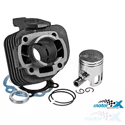 Cylinder kompletny 40.00mm 50cc żeliwo sworzeń 12mm Eco STD 1E40QMB/QMA 50 2T AC CPI / Keeway