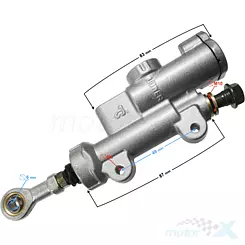 Pompa hamulca tylnego Barton MZK 250
