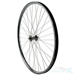 Felga przednia, koło rowerowe przednie 28", czarne, MTB AG Motors, piasta AHBMT400A 
