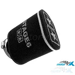 Filtr powietrza stożkowy 70mm, czarny, Stage6 Double Layer Racing