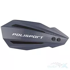 Osłony dłoni uniwersalne, handbary, szare, Polisport BULLIT 8308500010