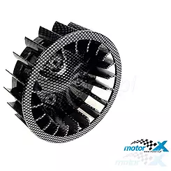 Wentylator silnika carbon STR8 Oversize CPI / Keeway / Minarelli horizontal  AC