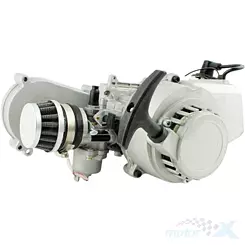 Silnik kompletny 60cc z przekładnią z aluminiowym szarpakiem Pocket Bike / mini ATV / mini Cross