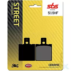 Klocki hamulcowe ceramiczne SBS Ceramic Street 519HF