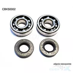 Łożyska wału korbowego z uszczelniaczami Bearing Worx CBK50002 (NTN) (MADE IN JAPAN) (24-1006)