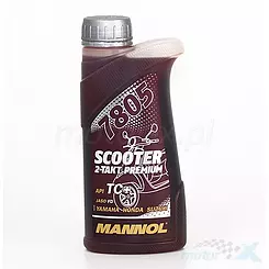 Olej 2T Mannol Premium Scooter 7805 półsyntetyczny 0.5L