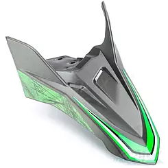 Błotnik przedni górny, zielony, Zipp VZ-5