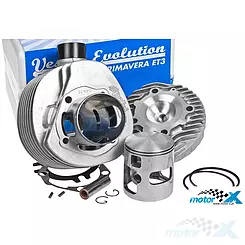 Cylinder kompletny z głowicą Polini Alu  210cc ( skok 57mm) Vespa PE / P / Cosa / Rally 200