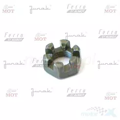 Nakrętka m10x1.25 (zamkowa) pręta kotwicznego piasty koła tył Junak M12