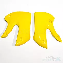 Osłony chłodnicy żółte UFO Plast Suzuki RM 65