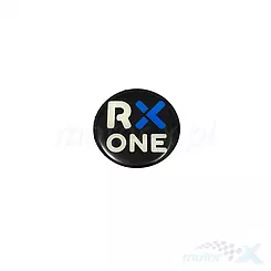 Naklejka osłony dolnej zbiornika paliwa niebieska "rx one" Junak RX ONE