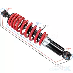 Amortyzator tylny Barton T-REX 125