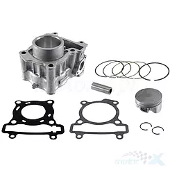 Cylinder kompletny 52.00mm 125cc, aluminiowy, RMS Yamaha X-Max / Cygnus / WR R / WR X / YZF R 125 