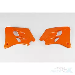 Osłony chłodnicy pomarańczowe UFO Plast KTM SX 60 / 65 97-01