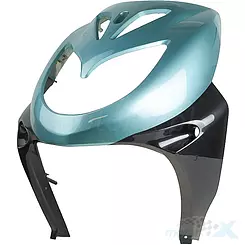 Osłona przednia górna miętowo czarna Romet 777 / Barton Challenger / Zipp Steed