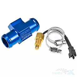 Adapter czujnika temperatury z czujnikiem Koso, na wąż d.22mm, PT1/8