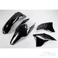 Zestaw osłon nadwozia czarne UFO Plast KTM EXC / EXC-F 09-11