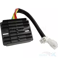 Regulator napięcia, 2 kostki 3 i 3 piny, Barton Sprint / Fighter / Volcano Euro 5