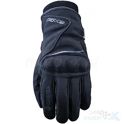 Rękawice motocyklowe turystyczne, czarne, Five Gloves Stockholm GTX