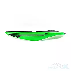 Osłona tylna górna lewa czarno-zielona Barton Sprint 2 50 4T